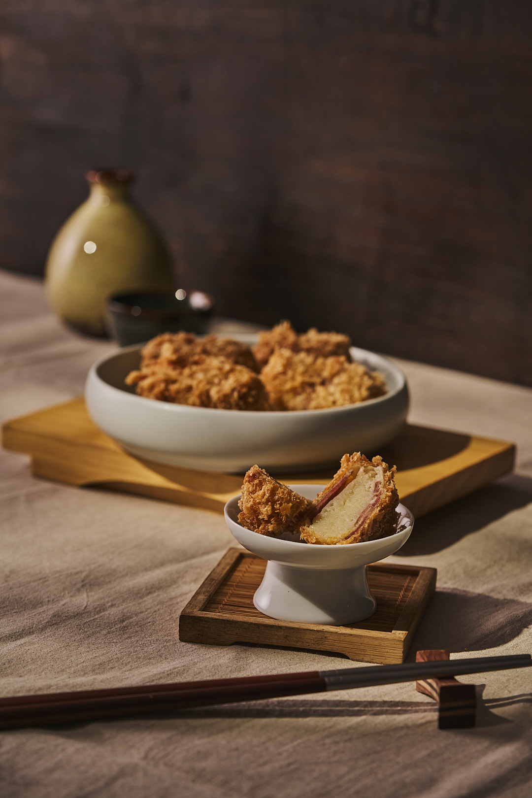 TRIPLE CHEESE CROQUETTE